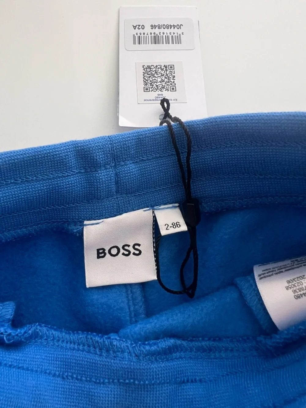 Hugo Boss Kids Zip Jacket & Plush Pants Set – Size 2Y – New NWT